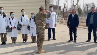 Ө.Жәнібеков атындағы №4 лицей-интернатында 06.03.2025 ж күні 1-Наурыз Дүниежүзілік Азаматтық қорғаныс күніне орай мектепте Сейсмикалық оқу -жаттығуы өткізілді.